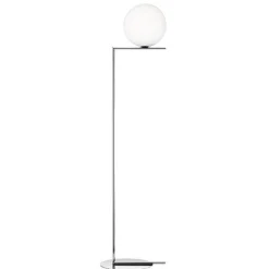 Flos Golvlampor-IC Lights F2 Golvlampa, Chrome