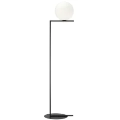 Flos Golvlampor-IC Lights F2 Golvlampa, Chrome