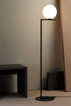 Flos Golvlampor-IC Lights F2 Golvlampa, Chrome