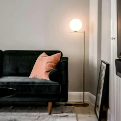 IC Lights F1 Golvlampa, Svart