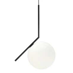Flos Pendellampor-IC Lights S2 Pendel, Svart