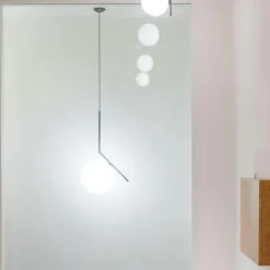 Flos Pendellampor-IC Lights S2 Pendel, Svart