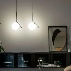 Flos Pendellampor-IC Lights S2 Pendel, Svart