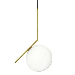 Flos Pendellampor-IC Lights S2 Pendel, Svart