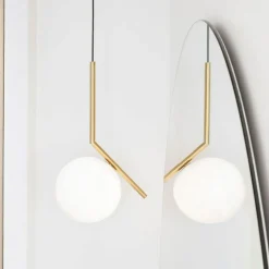 Flos Pendellampor-IC Lights S2 Pendel, Svart