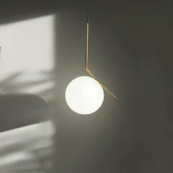 Flos Pendellampor-IC Lights S2 Pendel, Svart