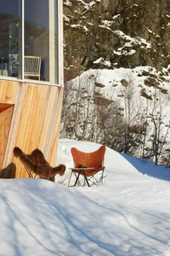 Iceland Mariposa Butterfly Chair, Wild Brown/Black