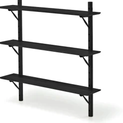 Icon Hylla 28 cm, Svart Ek