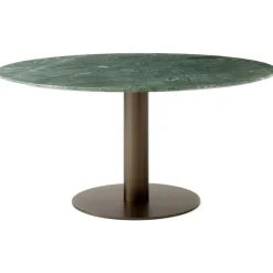 &Tradition Matbord Och Barbord-In Between SK11 Bord Ø150 cm, Verde Guatemala / Mattsvart