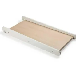 2-in-1 Rutschkana Till Sebra Säng, Classic White