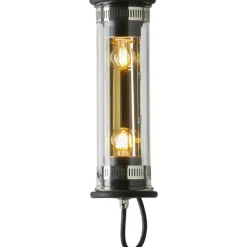 DCWéditions Plafonder|Vägglampor-In The Tube 100-350 Vägglampa, Svart / Guldreflektor / Guldnät