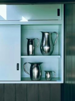 Indian Steel Pitcher Karaff Rostfritt Stål, Large