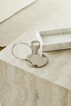 Hilke Collection Ljuslyktor|Ljusstakar-Insieme Kammarljusstake, Nickelpläterad