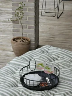 Inu Korg 18x38 cm, Soft Grey