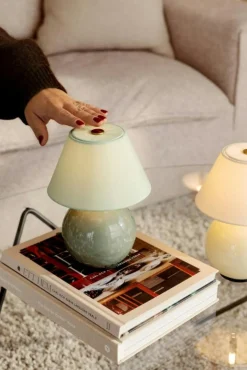 Globen Lighting Portabla Lampor|Portabla Lampor-Iris 16 Bordslampa Portabel, Grön