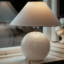 Globen Lighting Bordslampor-Iris 35 Bordslampa, Vit