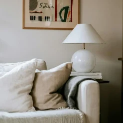 Globen Lighting Bordslampor-Iris 35 Bordslampa, Vit