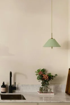 Globen Lighting Pendellampor-Iris 25 Pendel, Creme