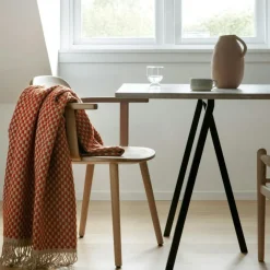 Isak Pläd 150x210 cm, Chestnut