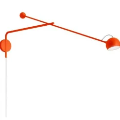 Artemide Sänglampor|Vägglampor-Ixa Vägglampa Arm, Röd