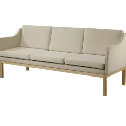 FDB Møbler 3-Sitssoffor-J182 3-Sitssoffa, Prairie 90 Beige
