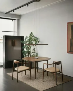 Brdr. Krüger Matbord Och Barbord-Jari Matbord 105x240 cm, Svartlackad Ask