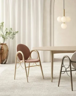 Brdr. Krüger Matbord Och Barbord-Jari Matbord 105x240 cm, Svartlackad Ask