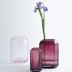 Jewel Medium Vas 14x20 cm, Blå