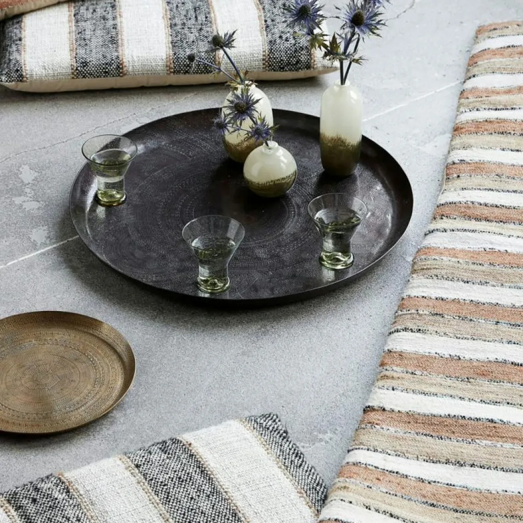 House Doctor Brickor-Jhansi Bricka 80cm, Antik