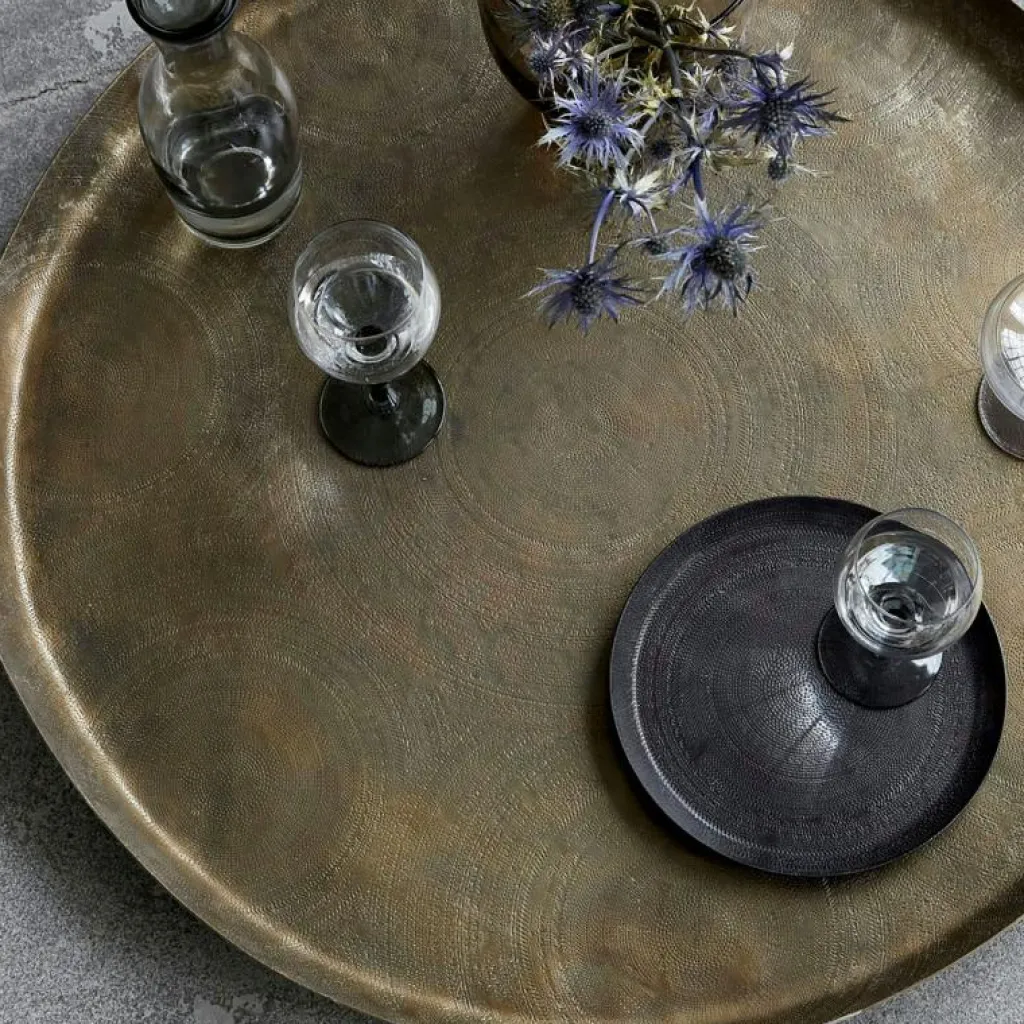 House Doctor Brickor-Jhansi Bricka 80cm, Antik