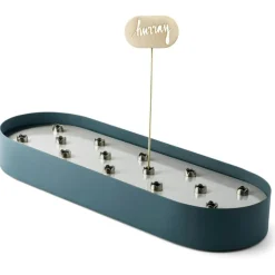 Jubel Vas 40,5x14 cm, Mörkgrön