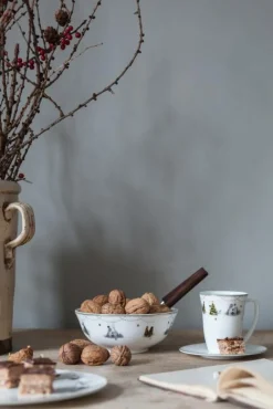 Wik & Walsøe Soppterriner|Julserviser-Julemorgen Skål,  11 cm