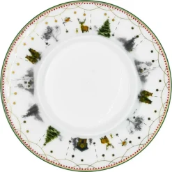 Wik & Walsøe Ljusstakar-Julemorgen Story Ljushållare, 14 cm