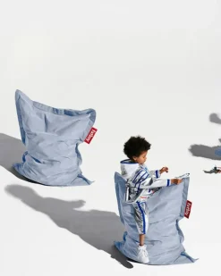 Fatboy Sittsäckar & Sittpuffar-Junior Stonewashed Sittsäck, Taupe