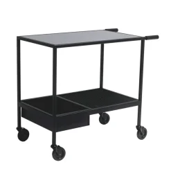 SMD Design Rullvagnar Och Serveringsvagnar-Juno cart, Svart
