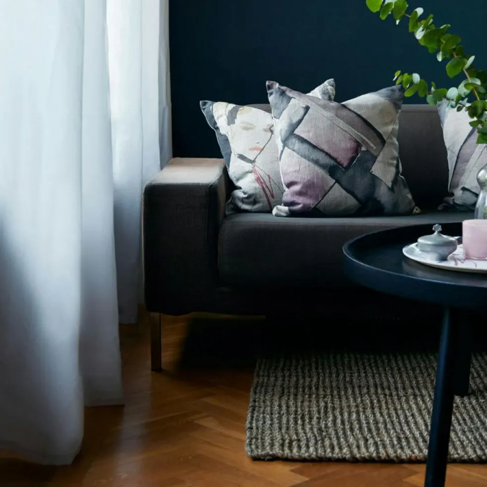 Jute Matta 70x120 cm, Grå