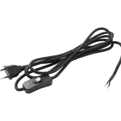 Nuura Lampsladdar & Lampupphängning-Kabelset Med Av- Och Påknapp, Svart