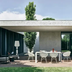 Kabuki Golvlampa Utomhus, Klar