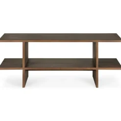 Ethnicraft Sidobord & Avlastningsbord-Kabuki Sidobord Teak,