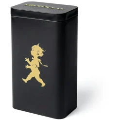 Kaffeburk Matt, Svart/Guld