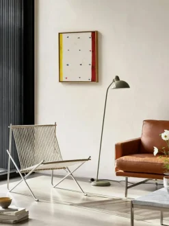 KAISER idell™ 6556-F Golvlampa, Olivgrön