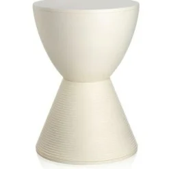 Kartell Barstolar & Pallar Till Uteplatsen-Prince Aha Skammel Wax White