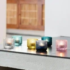 Iittala Ljuslyktor-Kastehelmi Ljuslykta 6,4 cm, Klar