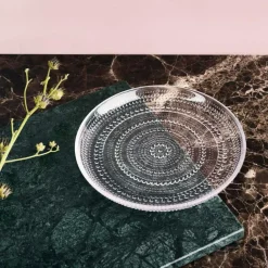 Iittala Övriga Tallrikar & Fat|Mattallrikar-Kastehelmi Tallrik 31,5 cm, Klar