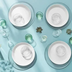 Iittala Övriga Tallrikar & Fat|Mattallrikar-Kastehelmi Tallrik 31,5 cm, Klar