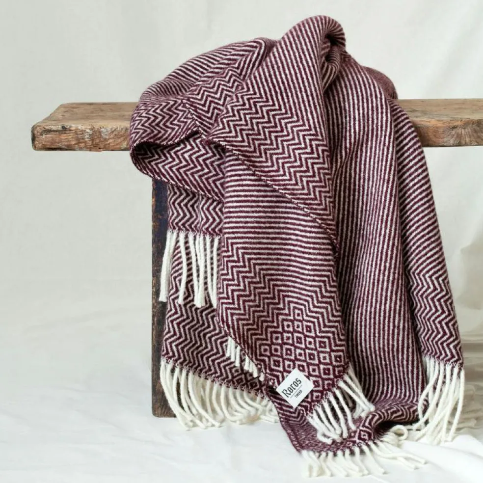 Kattefot Pläd 150x220 cm, Ljusgrå