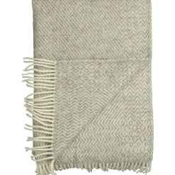 Kattefot Pläd 150x220 cm, Ljusgrå