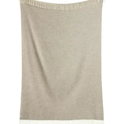 Kattefot Pläd 150x220 cm, Ljusgrå