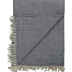 Kattefot Pläd 150x220 cm, Ljusgrå