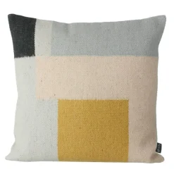 Ferm Living Prydnadskuddar & Fodral-Kelim Kudde 50x50 cm, Squares